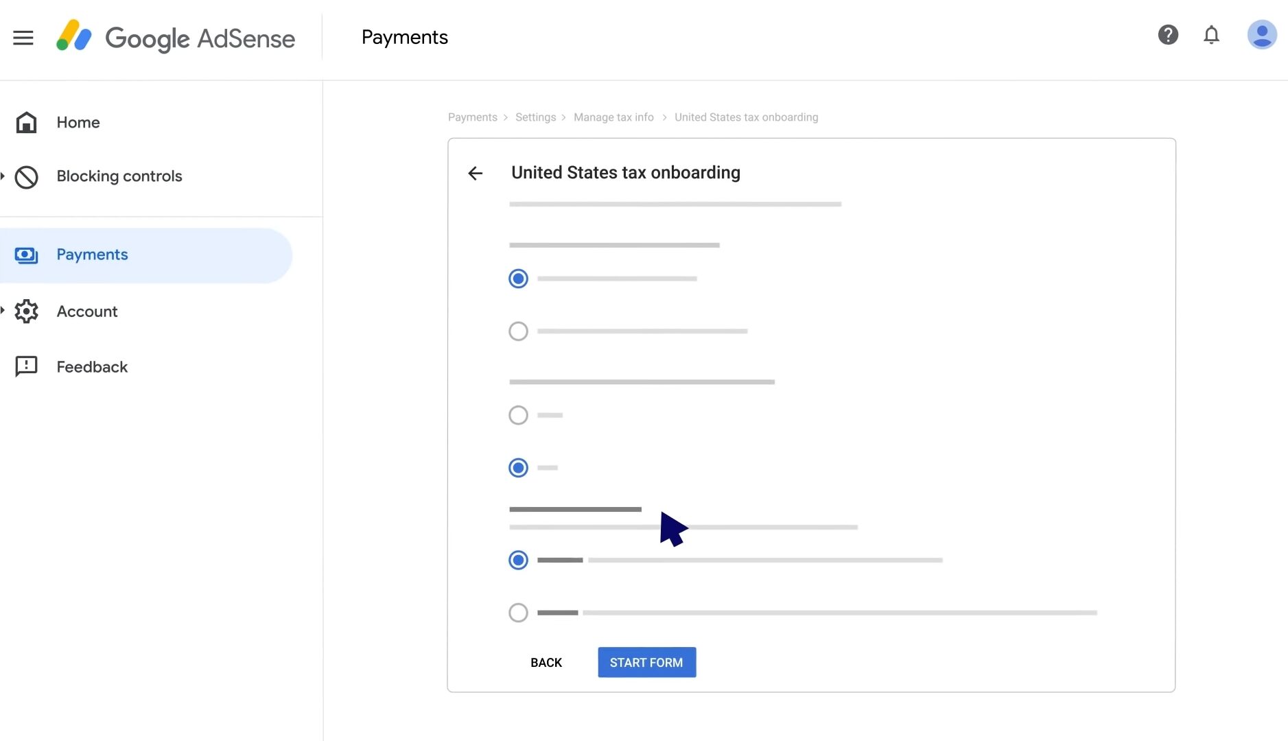 How to submit YouTube tax information in AdSense