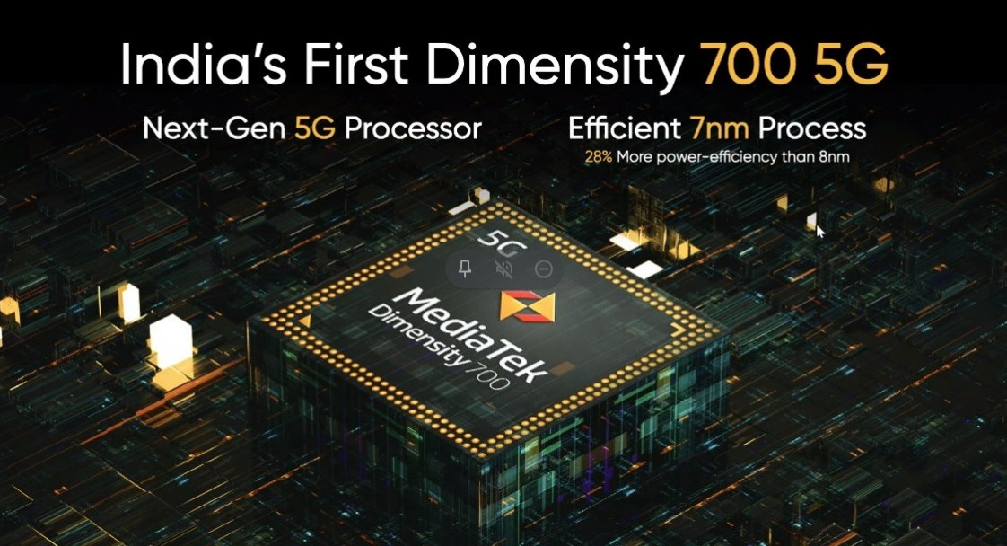 Realme 8 5G Mediatek Dimensity 700