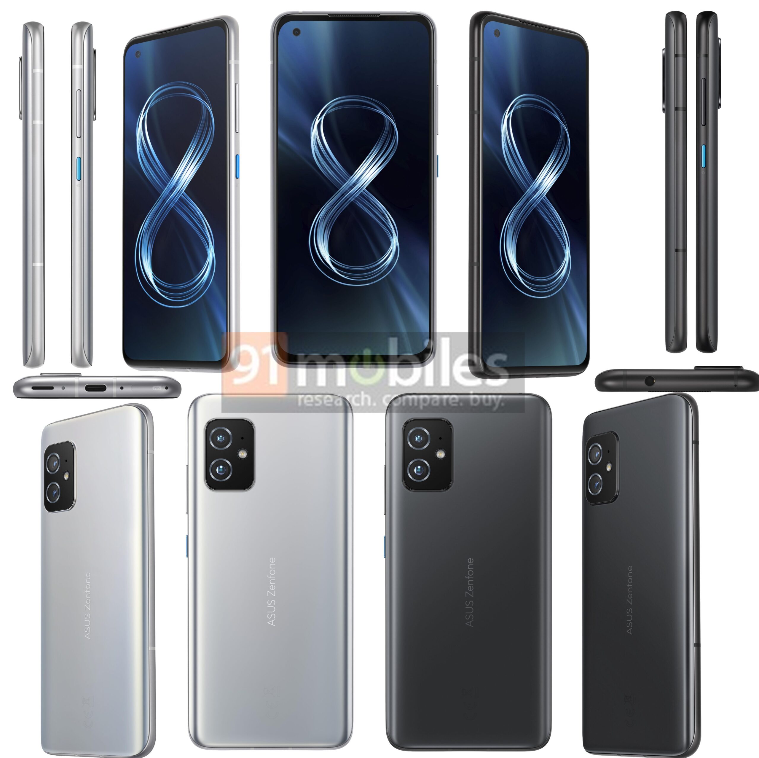 Asus Zenfone 8 Colours