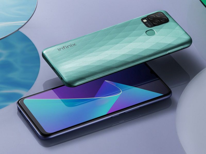 Infinfinix Hot 10T green colour