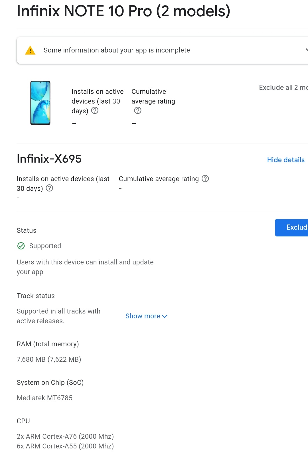 Infinix Note 10 Pro play console gizmoafrica