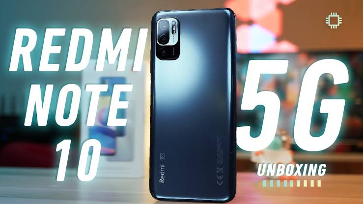 Xiaomi Redmi Note 10 5G unboxing
